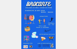 Brocante Chaumes en Brie 2024